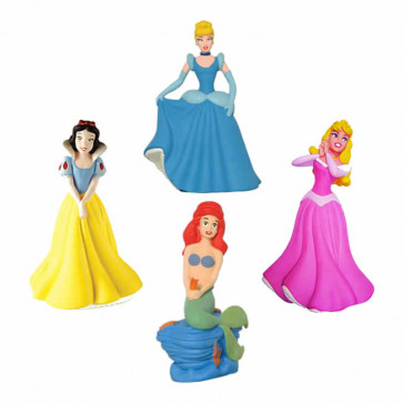 Kit brinquedos em látex princesas