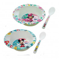 Kit com Prato e Colher Disney - Lillo
