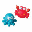 Brinquedos Animais do Mar no Banho
