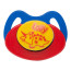 Chupeta Tricolor Bico Orto 6 + meses - Lolly