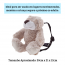 Mochila c/ Alça Guia Urso Caco - Zip Toys