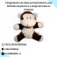 Boneco Pelucia Bichos da Floresta Mini Macaco 14cm - Zip Toys